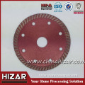 Super thin diamond saw blade for porcelain granite and marble